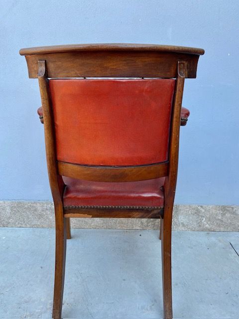 Poltrona da Scrittoio in Mogano - Restaurata (in corso d'opera)_car 3163 - Foto 5