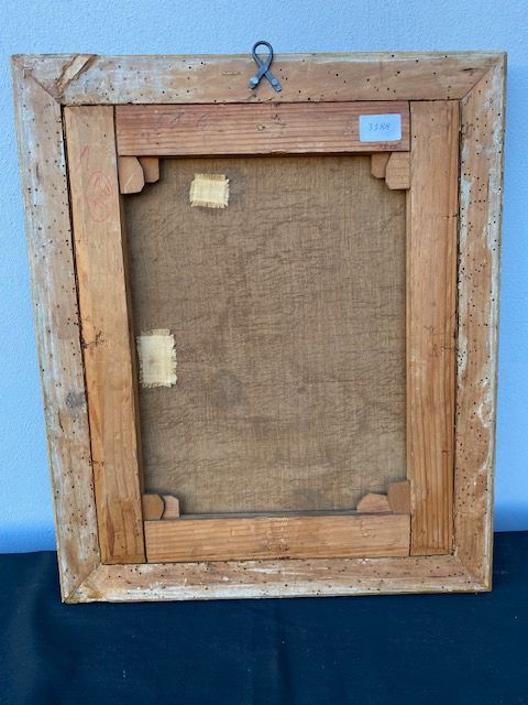 Dipinto ad Olio su Tela raffigurante Fanciulla - Conservato_car 3188 - Foto 6