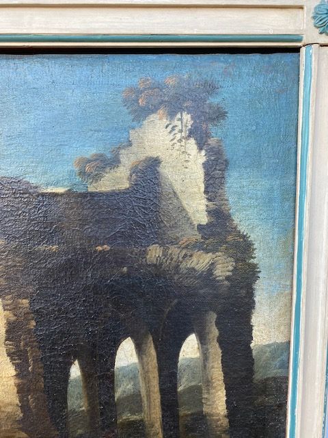 Dipinto raffigurante Paesaggio Attribuito ad Antonio Travi - Conservato_car 3209 - Foto 3