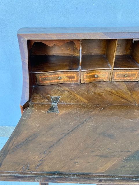 Louis XIV Walnut Veneer Flap - Restored (in progress)_car 3190 - Foto 7