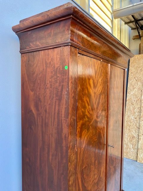 Elegante Armadio Carlo X in Mogano - Restaurato (in corso d'opera)_car 3200 - Foto 3