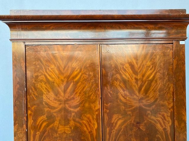 Elegante Armadio Carlo X in Mogano - Restaurato (in corso d'opera)_car 3200 - Foto 5