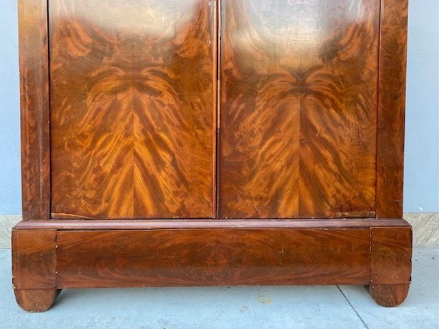 Elegante Armadio Carlo X in Mogano - Restaurato (in corso d'opera)_car 3200 - Foto 6