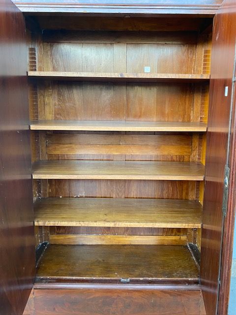 Elegante Armadio Carlo X in Mogano - Restaurato (in corso d'opera)_car 3200 - Foto 8