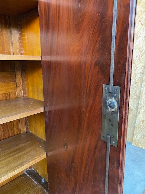 Elegante Armadio Carlo X in Mogano - Restaurato (in corso d'opera)_car 3200 - Foto 9