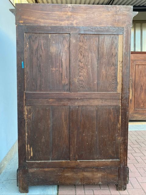 Elegante Armadio Carlo X in Mogano - Restaurato (in corso d'opera)_car 3200 - Foto 11