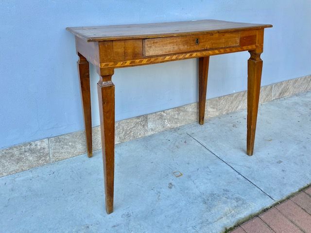 Louis XVI walnut writing desk - restored (in progress)_car 3180 - Foto 2