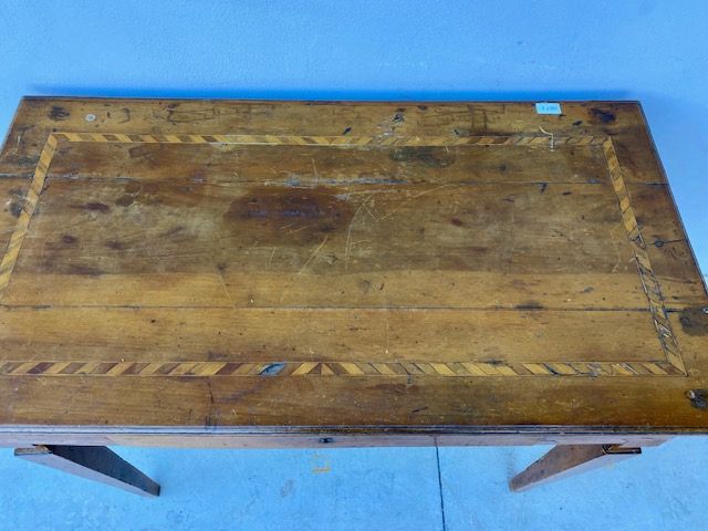 Louis XVI walnut writing desk - restored (in progress)_car 3180 - Foto 4