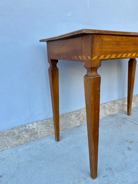 Louis XVI walnut writing desk - restored (in progress)_car 3180 - Foto 7