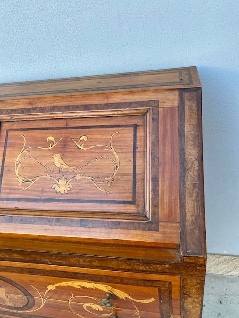 Important Louis XVI Cherrywood Folding Table - Restored (in progress)_car 3171 - Foto 2