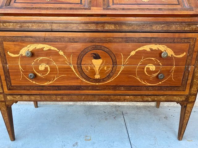 Important Louis XVI Cherrywood Folding Table - Restored (in progress)_car 3171 - Foto 3