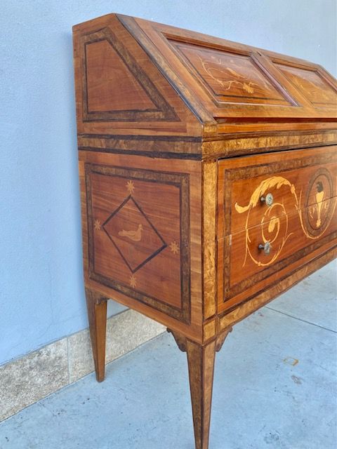 Important Louis XVI Cherrywood Folding Table - Restored (in progress)_car 3171 - Foto 8