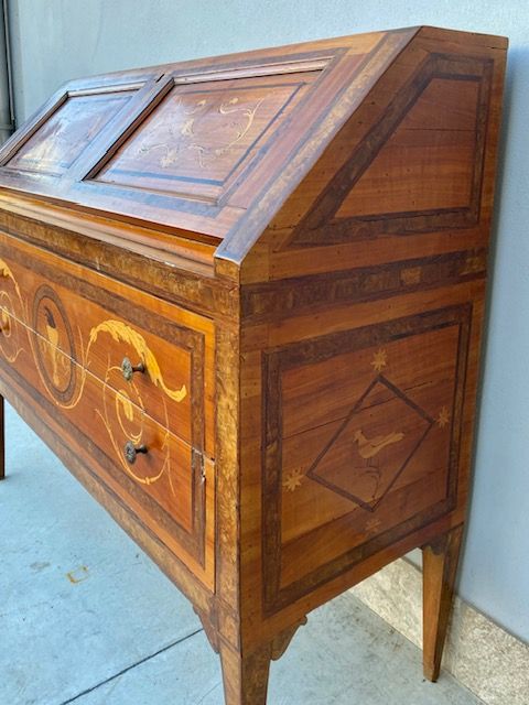Important Louis XVI Cherrywood Folding Table - Restored (in progress)_car 3171 - Foto 9