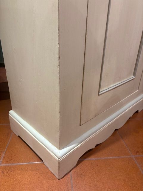 Armadio Laccato Avorio ad 1 Anta - Restaurato_car 3281 - Foto 6