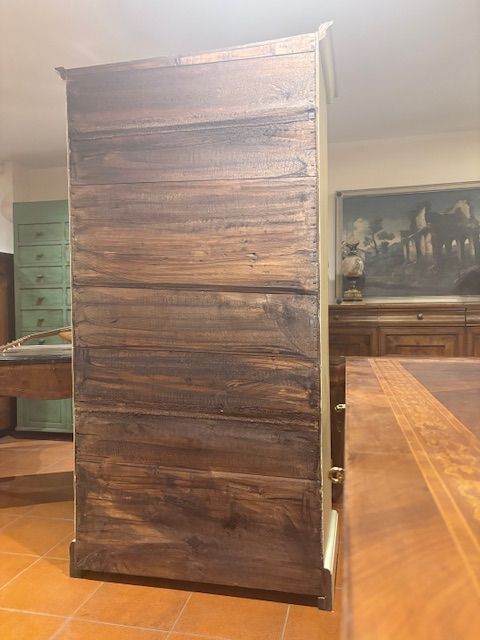 Armadio Laccato Avorio ad 1 Anta - Restaurato_car 3281 - Foto 7