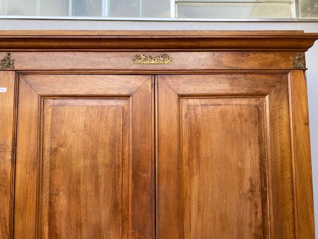 Antique Empire Wardrobe with 2 Doors - Restored (in progress)_car 3286 - Foto 7