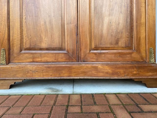 Antique Empire Wardrobe with 2 Doors - Restored (in progress)_car 3286 - Foto 9