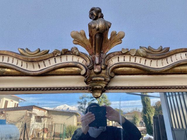 Specchiera Luigi Filippo Dorata - Restaurata (in corso d'opera)_car 3282 - Foto 4