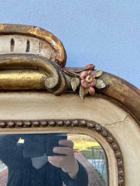 Specchiera Luigi Filippo Dorata - Restaurata (in corso d'opera)_car 3282 - Foto 5