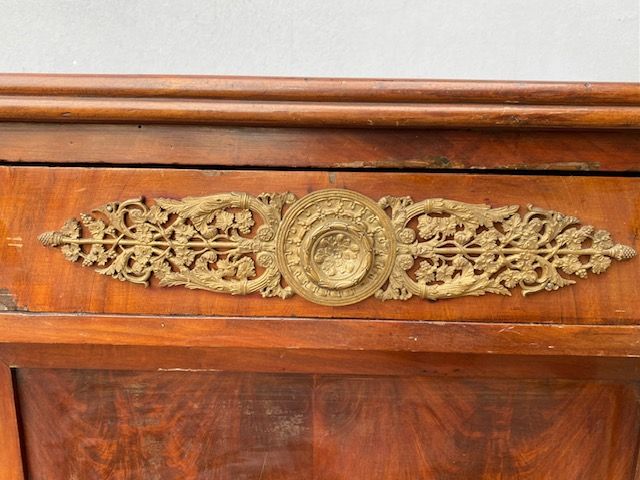 Importante Credenza Impero in Mogano - Restaurata (in corso d'opera)_car 3293 - Foto 4