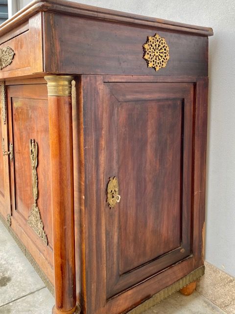 Importante Credenza Impero in Mogano - Restaurata (in corso d'opera)_car 3293 - Foto 8