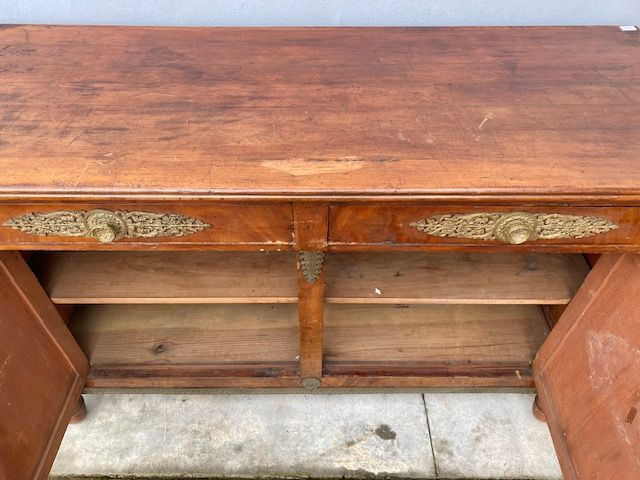 Importante Credenza Impero in Mogano - Restaurata (in corso d'opera)_car 3293 - Foto 11