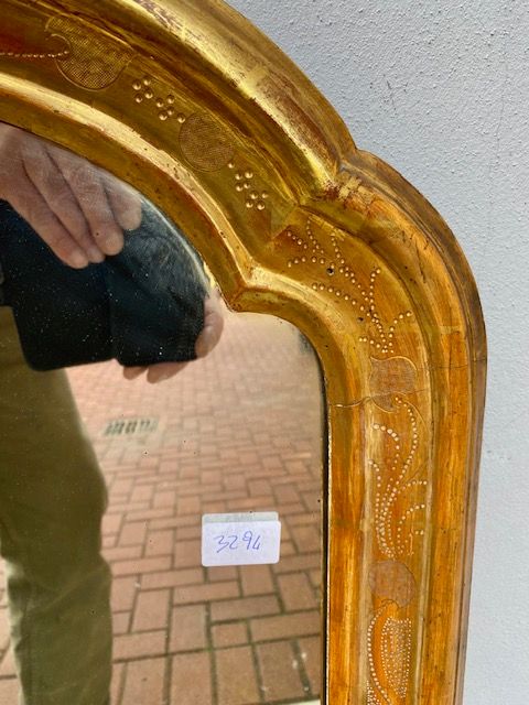 Specchiera Luigi Filippo Dorata - Restaurata (in corso d'opera)_car 3294 - Foto 2
