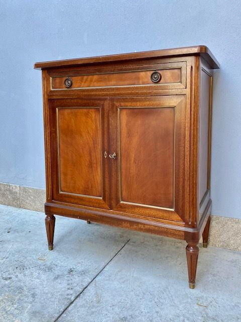 Piccola Credenza in Mogano a 2 Ante - Restaurata (in corso d'opera)_car 3307 - Foto 2