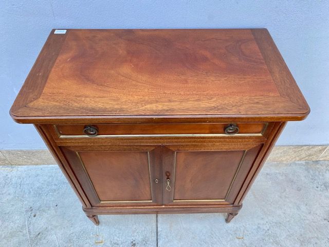 Piccola Credenza in Mogano a 2 Ante - Restaurata (in corso d'opera)_car 3307 - Foto 3