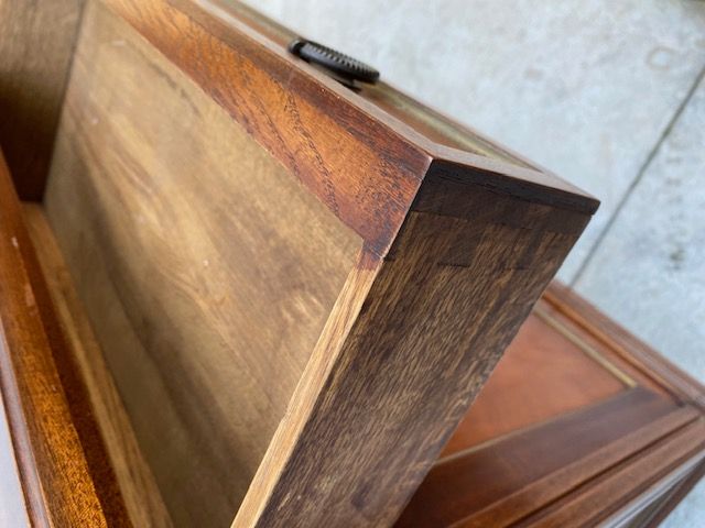 Piccola Credenza in Mogano a 2 Ante - Restaurata (in corso d'opera)_car 3307 - Foto 4