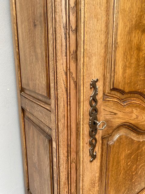 Armadio Provenzale in Rovere ad 1 Anta - Restaurato (in corso d'opera)_car 3320 - Foto 4