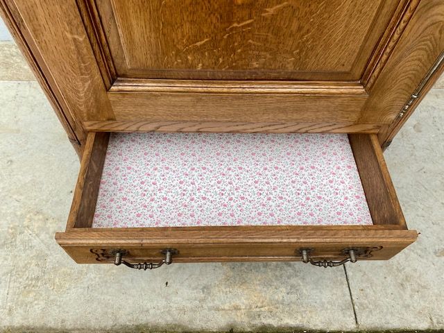 Armadio Provenzale in Rovere ad 1 Anta - Restaurato (in corso d'opera)_car 3320 - Foto 7