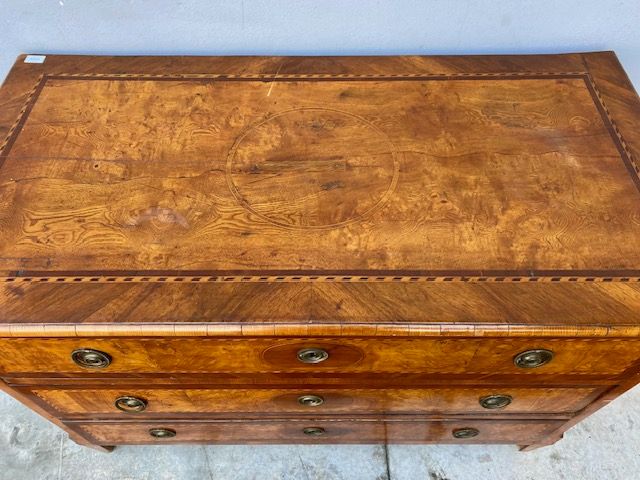 Antico Cassettone Luigi XVI in Noce - Restaurato (in corso d'opera)_car 3321 - Foto 7