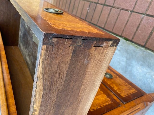 Antico Cassettone Luigi XVI in Noce - Restaurato (in corso d'opera)_car 3321 - Foto 9