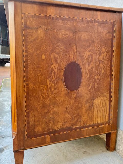 Antico Cassettone Luigi XVI in Noce - Restaurato (in corso d'opera)_car 3321 - Foto 10