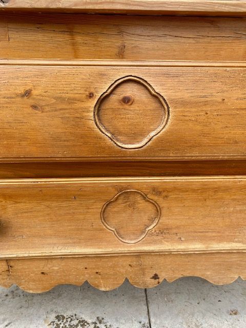 Cassettone Savoiardo Rustico in Larice - Restaurato (in corso d'opera)_car 3328 - Foto 6