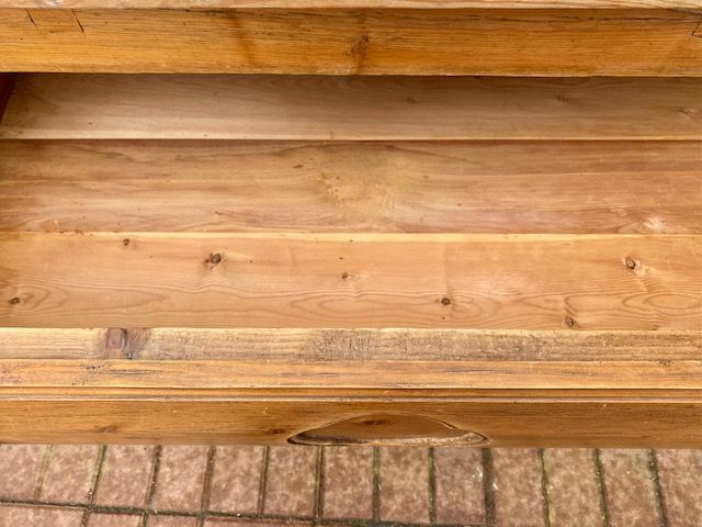 Cassettone Savoiardo Rustico in Larice - Restaurato (in corso d'opera)_car 3328 - Foto 8