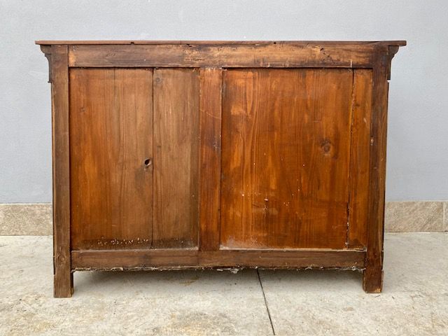 Cassettone Luigi Filippo in Noce - Restaurato (in corso d'opera)_car 3331 - Foto 2