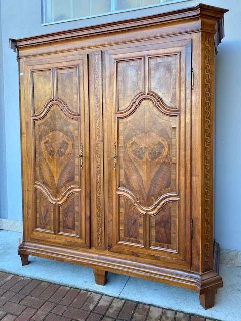 Importante Armadio Tirolese in Noce - Restaurato (in corso d'opera)_car 3336 - Foto 2