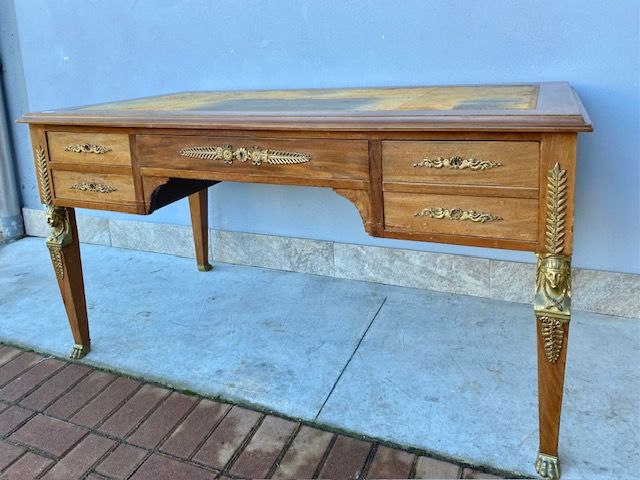 Scrittoio in Stile Impero in Mogano - Restaurato (in corso d'opera)_car 3344 - Foto 6