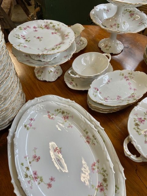 Servizio di Piatti in Porcellana di Limoges_Conservato_car 3348 - Foto 4