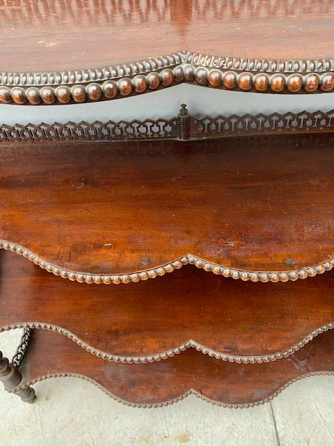 Etagere in Mogano - Restaurata (in corso d'opera)_car 3353 - Foto 8