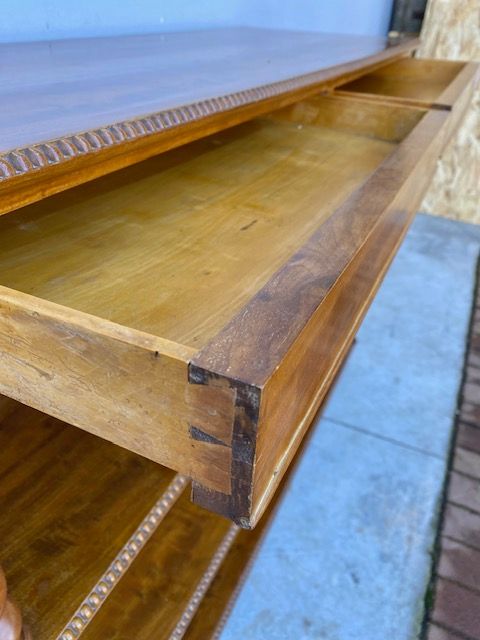 Elegante Etagere in Mogano Biondo - Restaurata (in corso d'opera)_car 3355 - Foto 5