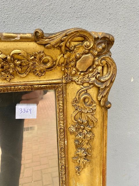 Specchiera Caminiera Impero Dorata - Restaurata (in corso d'opera)_car 3369 - Foto 3