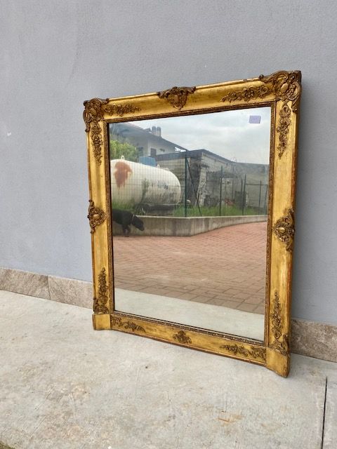 Specchiera Caminiera Impero Dorata - Restaurata (in corso d'opera)_car 3369 - Foto 4