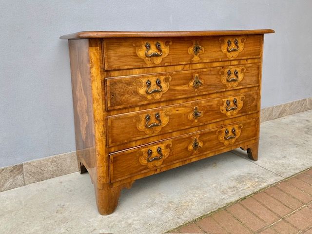 Cassettone Mosso Piemontese in Noce - Restaurato (in corso d'opera)_car 3375 - Foto 3