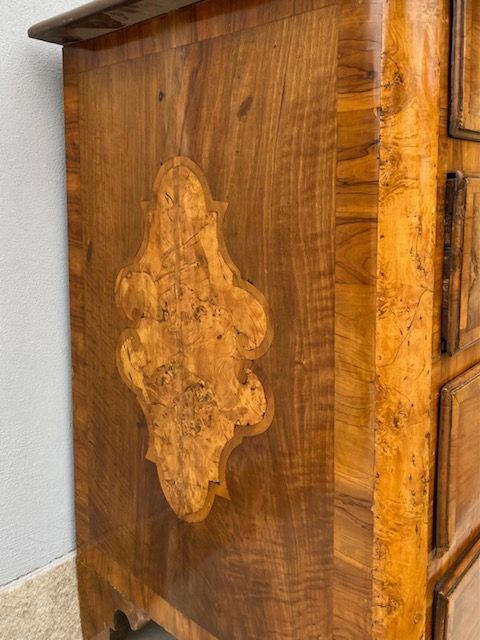 Cassettone Mosso Piemontese in Noce - Restaurato (in corso d'opera)_car 3375 - Foto 5