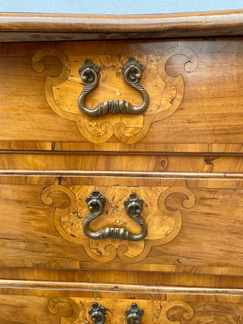 Cassettone Mosso Piemontese in Noce - Restaurato (in corso d'opera)_car 3375 - Foto 6