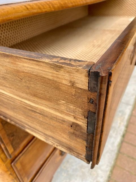 Cassettone Mosso Piemontese in Noce - Restaurato (in corso d'opera)_car 3375 - Foto 12